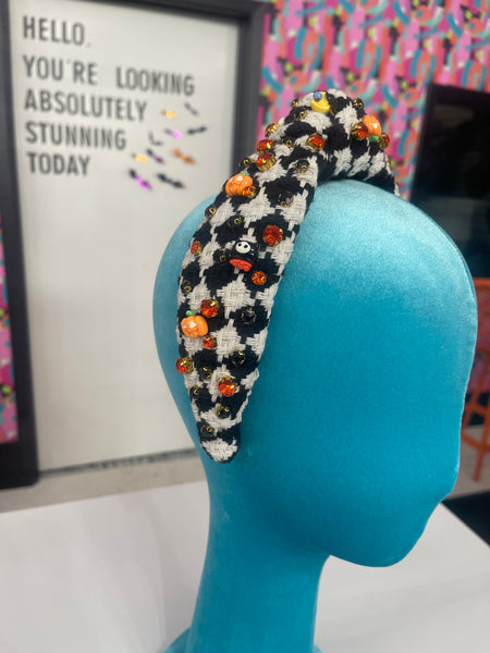 Tweed Halloween Headband - House of Barvity